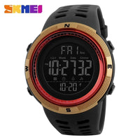 1251 Multifunction Watches Alarm Clock Chrono 5Bar Waterproof Digital Watch Reloj Hombre Outdoor Men Sport Watch