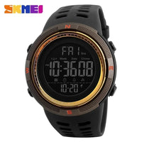 1251 Multifunction Watches Alarm Clock Chrono 5Bar Waterproof Digital Watch Reloj Hombre Outdoor Men Sport Watch
